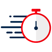 fast red stopwatch